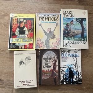 Classic book bundle paperbacks